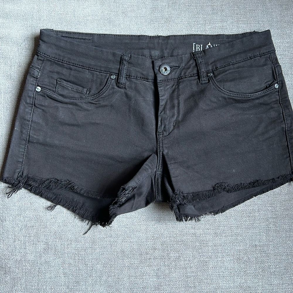 Blank NYC Black Jean Shorts